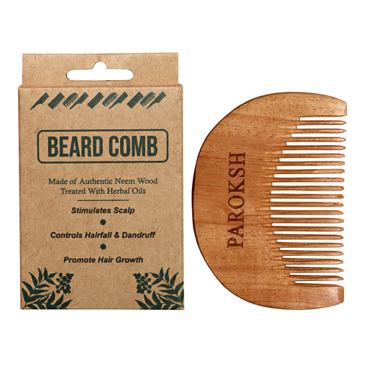 Wooden Hair Combs with Herbal Oil Treatment